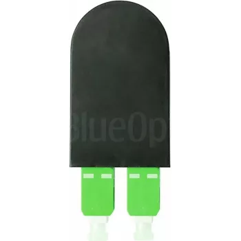 BLUELAN BlueOptics optički loopback adapter OM5 50/125µm multimode SC/UPC duplex limeta zelena keramička ferula -40°C do +85°C (BOLBSCOM5)