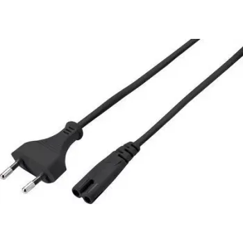 SYGONIX SY-5043508 Strujni kabel Schuko na IEC C13 5m crni