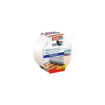 Tesa 55731 set uklonjive ljepljive trake za podne obloge, 10 m x 50 mm, 6 rola, prozirna, 55731-00500-11