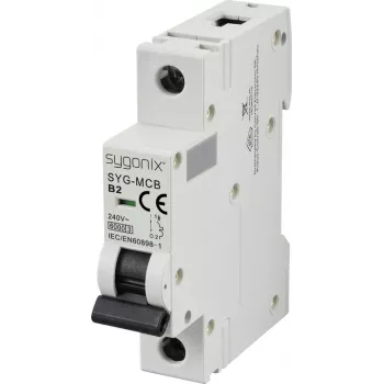 Sygonix SY-6437976 SYG-MCB 1P/B2/6KA zaštitni prekidač 1-polni 2 A 240 V/AC