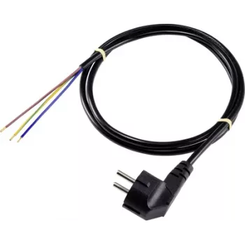 Sygonix SY-5043468 mrežni kabel CEE 7/7 na IEC C13 3 m crni