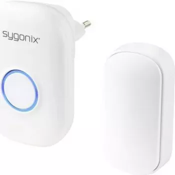 Sygonix SY-5225388 bežično zvono na vratima, set, bez baterije, s bljeskalicom
