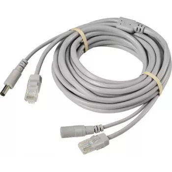 Sygonix SY-6441788 20m BNC + DC produžni kabel za nadzornu kameru, crni