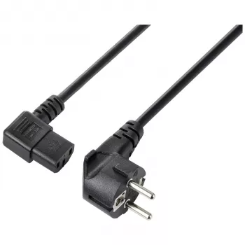 Sygonix SY-5243886 priključni kabel za uređaje 7,5 m crni