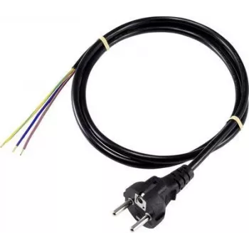 SYGONIX SY-5178370 mrežni kabel CEE 7/7 na IEC C13 3m crni