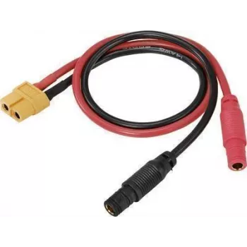 Reely kabel za punjenje XT60 utičnica na 2x 4mm bananski utikač 30cm RE-7104525