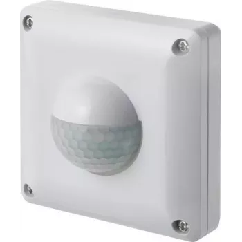 Sygonix SY-4755364 Flush-Mount PIR Motion Detector 190° Triac White IP65