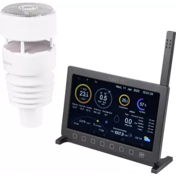 Sygonix SY-5479628 WLAN Weather Station with 2-Day Forecast
