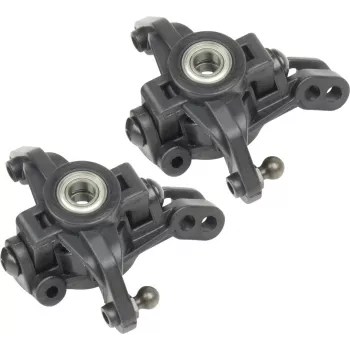 Reely RE-7083027 set glavčina kotača za Rhino 2 (2 kom., crna)