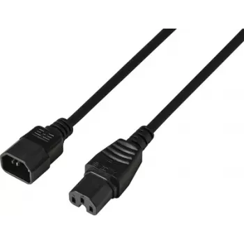 Sygonix SY-7154268 mrežni kabel CEE 7/7 na IEC C13 3 m crni