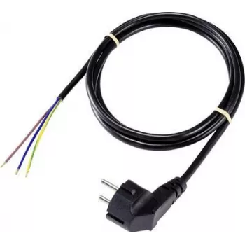 Sygonix SY-5043478 mrežni kabel CEE 7/7 na IEC C13 2 m crni