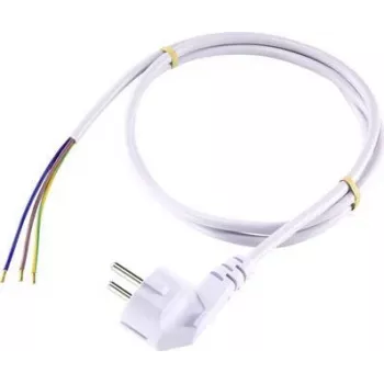 Sygonix SY-5043486 kabel za napajanje CEE 7/7 na IEC C13 bijeli 1,5 m
