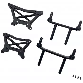 Reely RE-8378430 nosač amortizera/nosač karoserije, rezervni dio za Rhino 2WD i Dune Fighter 2WD