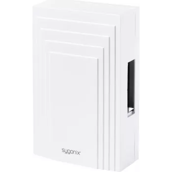 Sygonix SY-5491840 Wired Gong Chime 8-12V AC/DC 85dB White