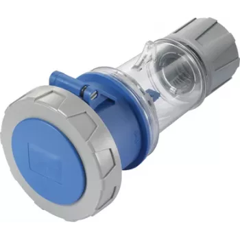 Sygonix SY-5873154 CEE-CARA spojnica 32A 3-polna 230V/AC IP67 bezvijčana plava