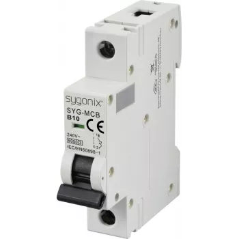 Sygonix SY-6440876 SYG-MCB 1P/B10/6KA minijaturni zaštitni prekidač 1-polni 10 A 240 V AC