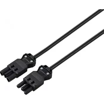Sygonix SY-6676368 produžni kabel 1,5 m crni