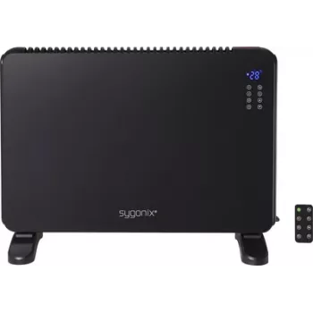 Sygonix SY-6735640 konvektorska grijalica 2000 W, za prostorije do 20 m², crna