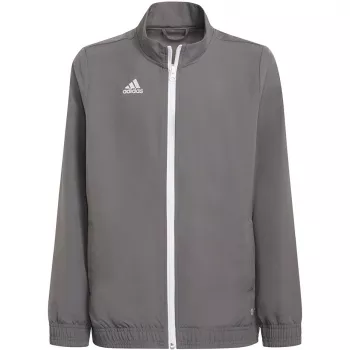 adidas Entrada 22 prezentacijska jakna za djecu siva H57539 128cm