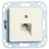 METZ Connect UPk podžbukna priključna jedinica, univerzalna spojna kutija, IAE dizajn, 2x RJ45, vijčane stezaljke RJ45 mini stezaljka (130040111-I)