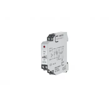 METZ CONNECT KRA-S-M6/21 modul spojnog releja 24V AC/DC, 1 izmjenični kontakt, 8A, bijeli, 11061213