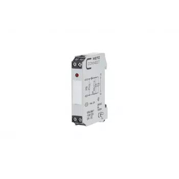 METZ CONNECT KRA-M4/1 modul sučeljnog releja, 4 CO kontakta, zavojnica 24 V AC, 250 V AC, bijeli, 11061325