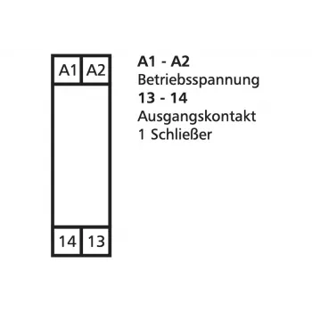 METZ CONNECT KRA-M4/1 modul sučeljnog releja, 4 CO kontakta, zavojnica 24 V AC, 250 V AC, bijeli, 11061325