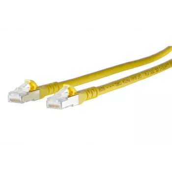 METZ BTR NETCOM Cat6a S/FTP patch kabel, 15 m, žuti 130845A577-E