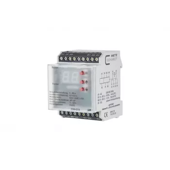 METZ CONNECT EIW-C18 industrijska utičnica, Schuko, DIN šina, 230 V, 8 A, bijela 11027205