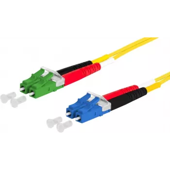 METZ CONNECT OpDAT 151P1JOJA20E LC dupleks na LC dupleks APC OS2 patch kabel, 2 m