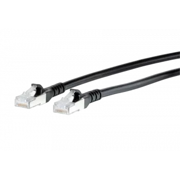 METZ BTR NETCOM 1308451500-E 1,5m Cat6a S/FTP (S-STP) crni mrežni kabel