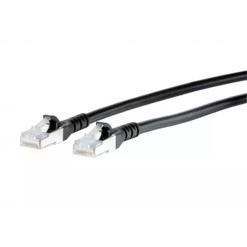 METZ CONNECT Cat.6A S/FTP patch kabel, RJ-45 na RJ-45, 0,5 m, sivi, 10GBase-T 1308453000-E