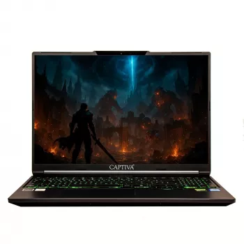 Captiva Entry Gaming I10-0925GE prijenosno računalo, 16 inch, Intel Core i7-14650HX, GeForce RTX 5060 8GB, 32GB RAM, 2TB SSD, Windows 11 Home, bez napajanja