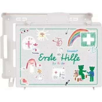 Söhngen First Aid Kit SCHOOL XS-XXL MT, All Age Groups, Orange ABS Case, DGUV 204-022 0350117