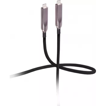 Flexline USB-C hibridni kabel 3.2 Gen 2 8K 10Gbps 60W TPU 15m FL31-44081