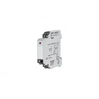 METZ CONNECT KRA-M6/21 modul sučeljnog releja 24V AC/DC, 1 CO kontakt, 6A, bijeli 11061525