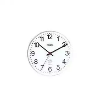 PEWETA Radio-Controlled Wall Clock Plastic White 30 cm (51.130.311)