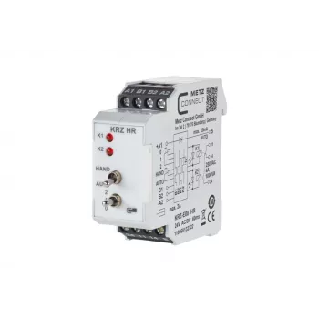 METZ CONNECT 110668132722 relej snage, bijeli, 24V DC, 2PDT, 8A, PCB montaža
