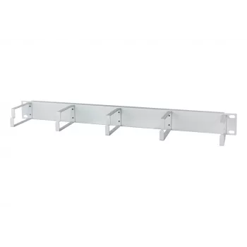 METZ BTR 130894-03-03-E 19 inch 1U panel za upravljanje kabelima, 75mm dubine, RAL 7035 svijetlosivi