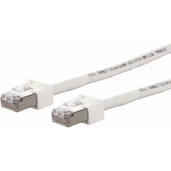 METZ CONNECT Ultraflex500 CAT 6 S/FTP patch kabel, RJ-45 utikač na RJ-45 utikač, 1,0 m, bijeli, bez halogena 13084V1088-E