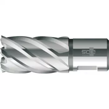 BDS HSS Standard Annular Cutter 12.0 mm Cutting Diameter, 30 mm Cutting Depth, Weldon Shank (KBK-012)