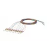 METZ CONNECT 150N1JO0020E OM4 multimode optički patch kabel, 12x LC duplex, 2 m, 50 µm jezgra, višebojni