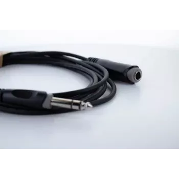 Cordial 14825 6.3mm TRS Jack Extension Cable 5m Black