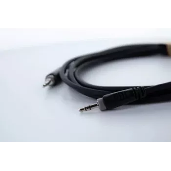 Cordial 14830 3,5 mm audio kabel s utičnicom 3 m crni twisted pair PVC