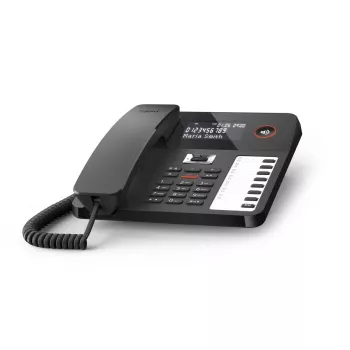 Gigaset DESK 800A crni žični stolni telefon s automatskom tajnicom