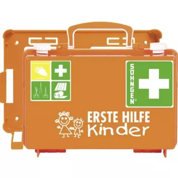 SÖHNGEN Children's First Aid Cabinet DIN 13157, Wall-Mountable Steel, White 0550002