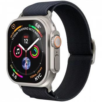 VONMÄHLEN Classic Nylon Loop narukvica za Apple Watch 44/45/46/49mm, mornarsko plava, univerzalna veličina