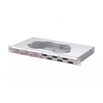 METZ CONNECT 6-portni SC duplex OM4 optički spojni patch panel 1U 19