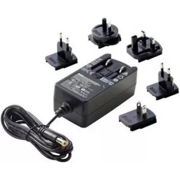 Dehner Elektronik fiksni mrežni napajač 24V/DC 1A 24W s UK, USA i Australija adapterima (27476)