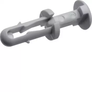 Hager L5067 zakovica, 6 mm bušotina, debljina stezanja 3-8 mm, bez halogena, siva